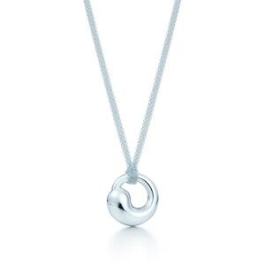 Tiffany & Co Elsa Peretti Eternity Necklace Silver